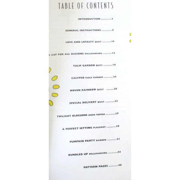 Quilt Book At Home with Patrick Lose Quilting Patterns 2010 - Picture 3 of 3